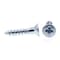 Prime-Line Wood Screw Flat Head Phillips Drive No. 3 X 1/2in Zinc Plated Steel 50PK 9034083 - alternate 3